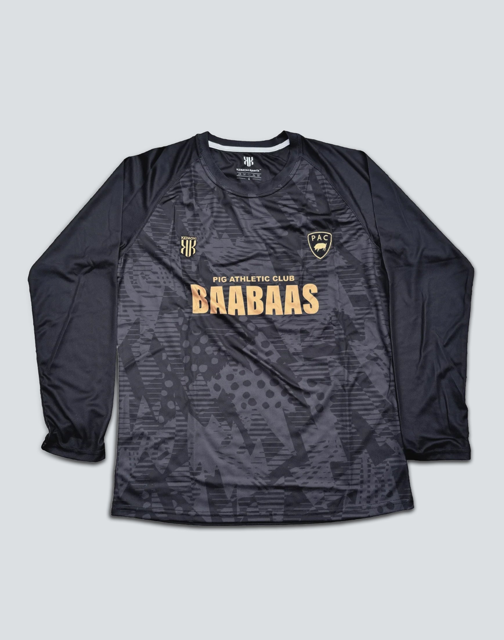 PAC BAABAAS 2024 LONG SLEEVE TRAINING TEE