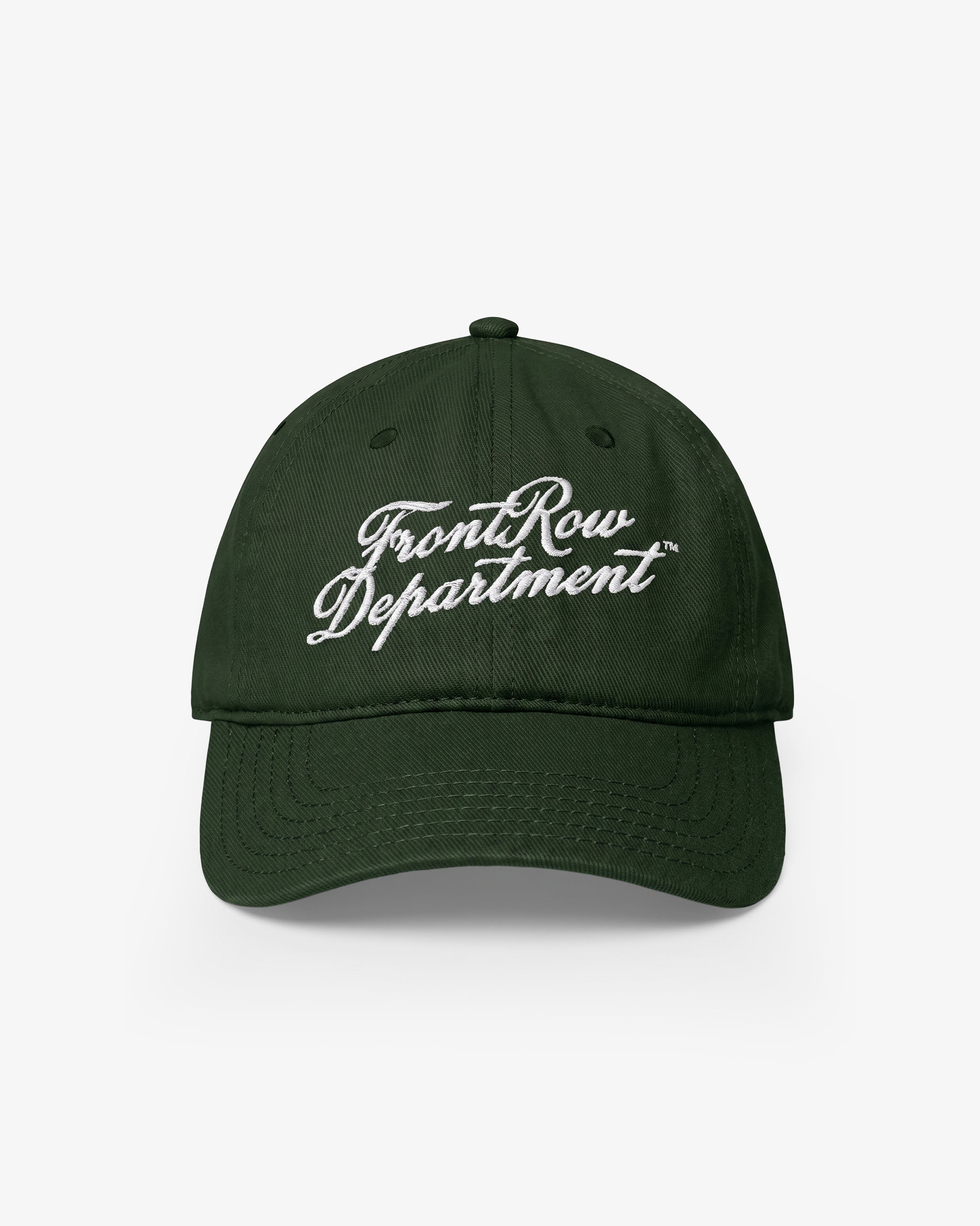 COUNTRY FrontRow Department™ DAD CAP STRAPBACK - Dark Green