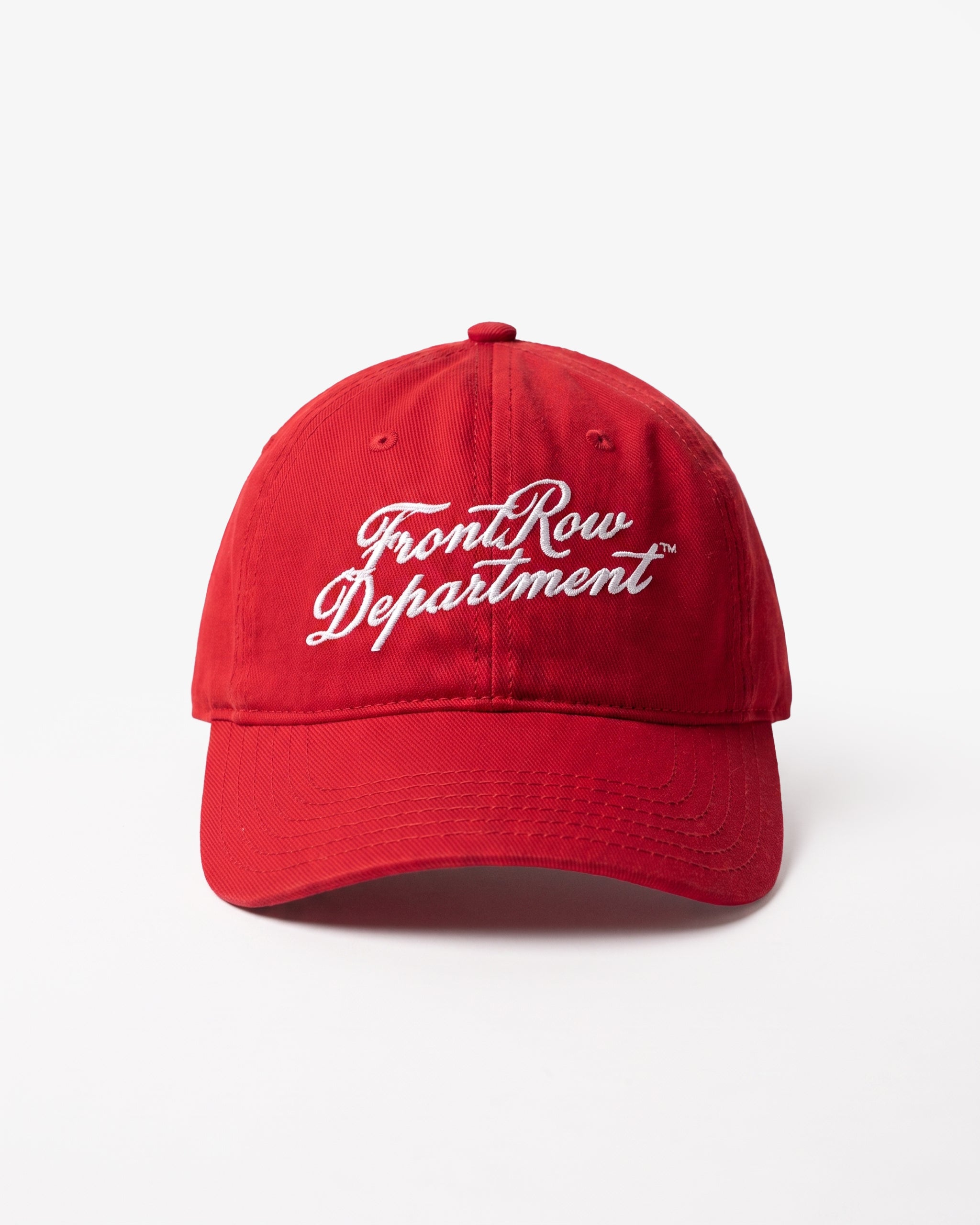 COUNTRY FrontRow Department™ DAD CAP STRAPBACK - Red