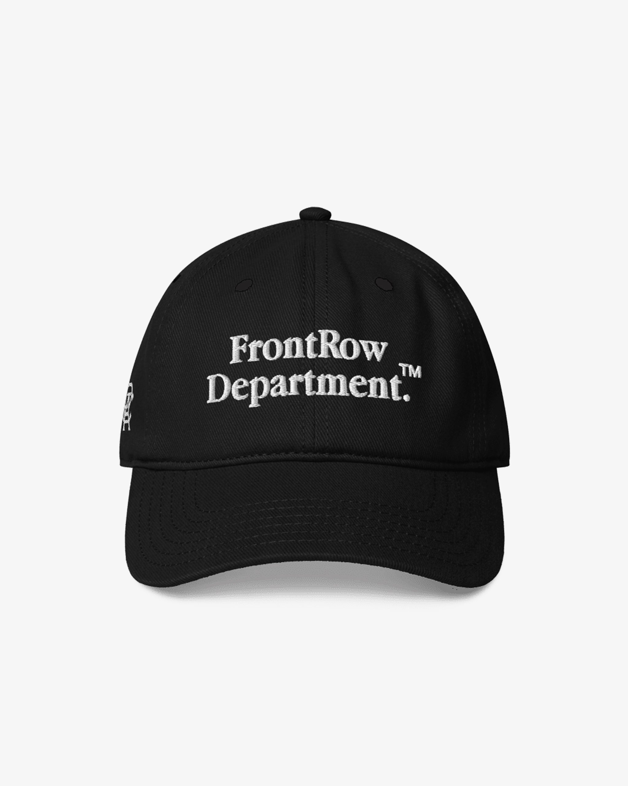 FrontRow Department™ DAD CAP STRAPBACK - Black