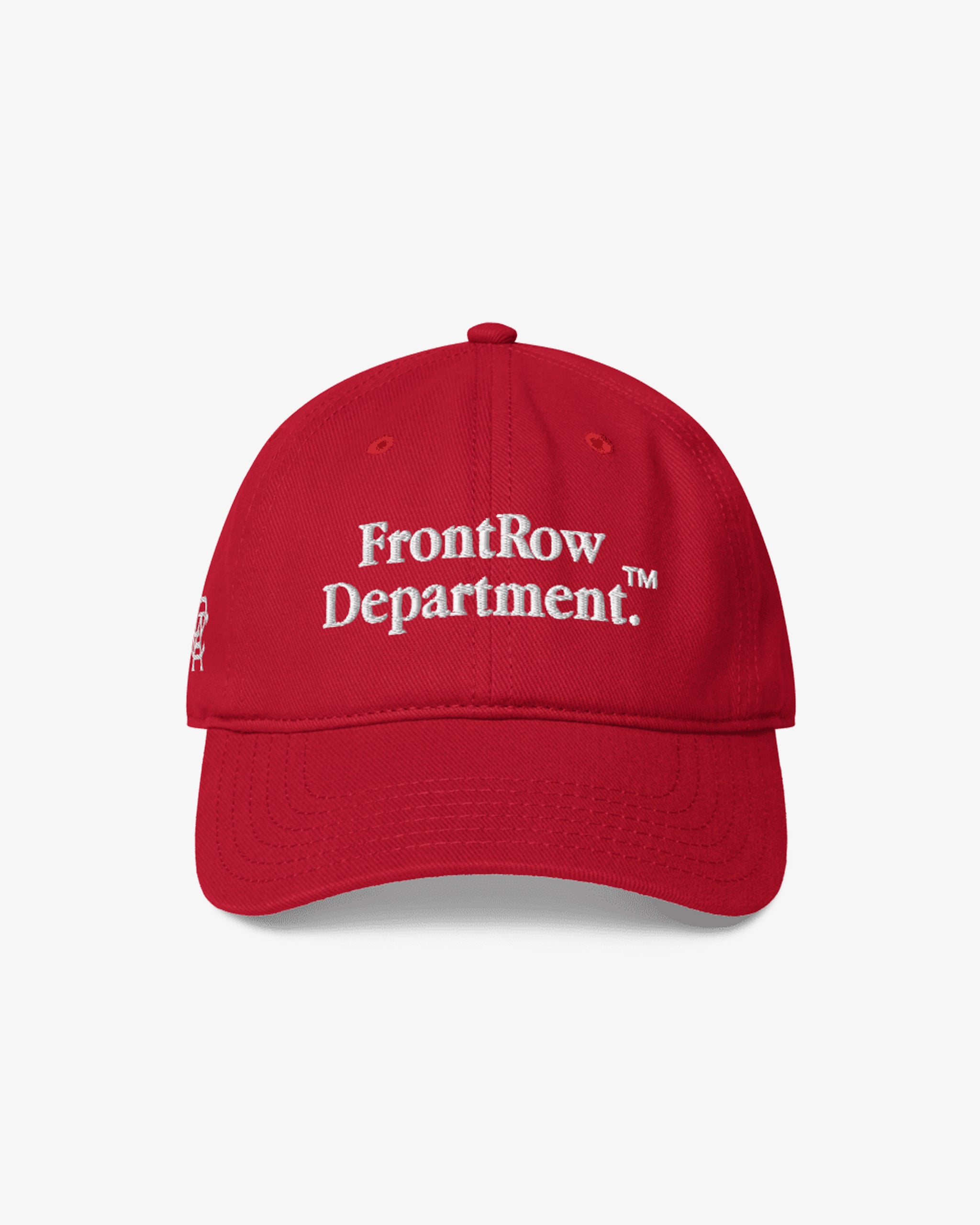 FrontRow Department™ DAD CAP STRAPBACK - Red