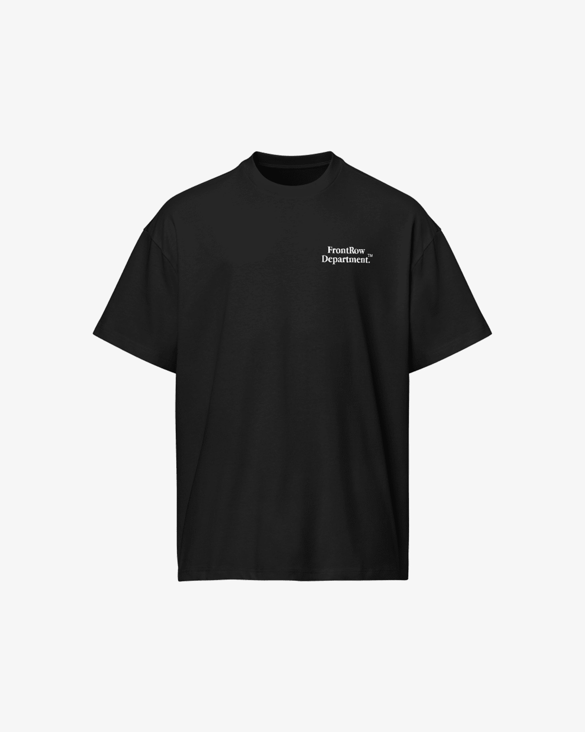 FrontRow Department™ SCRUMS & LINEOUTS BOX TEE - Black