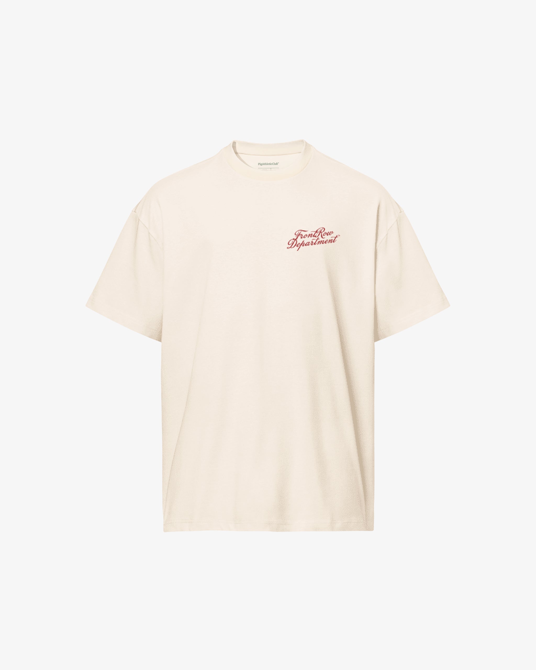 VINTAGE FrontRow Department™ BOX TEE - Vintage White