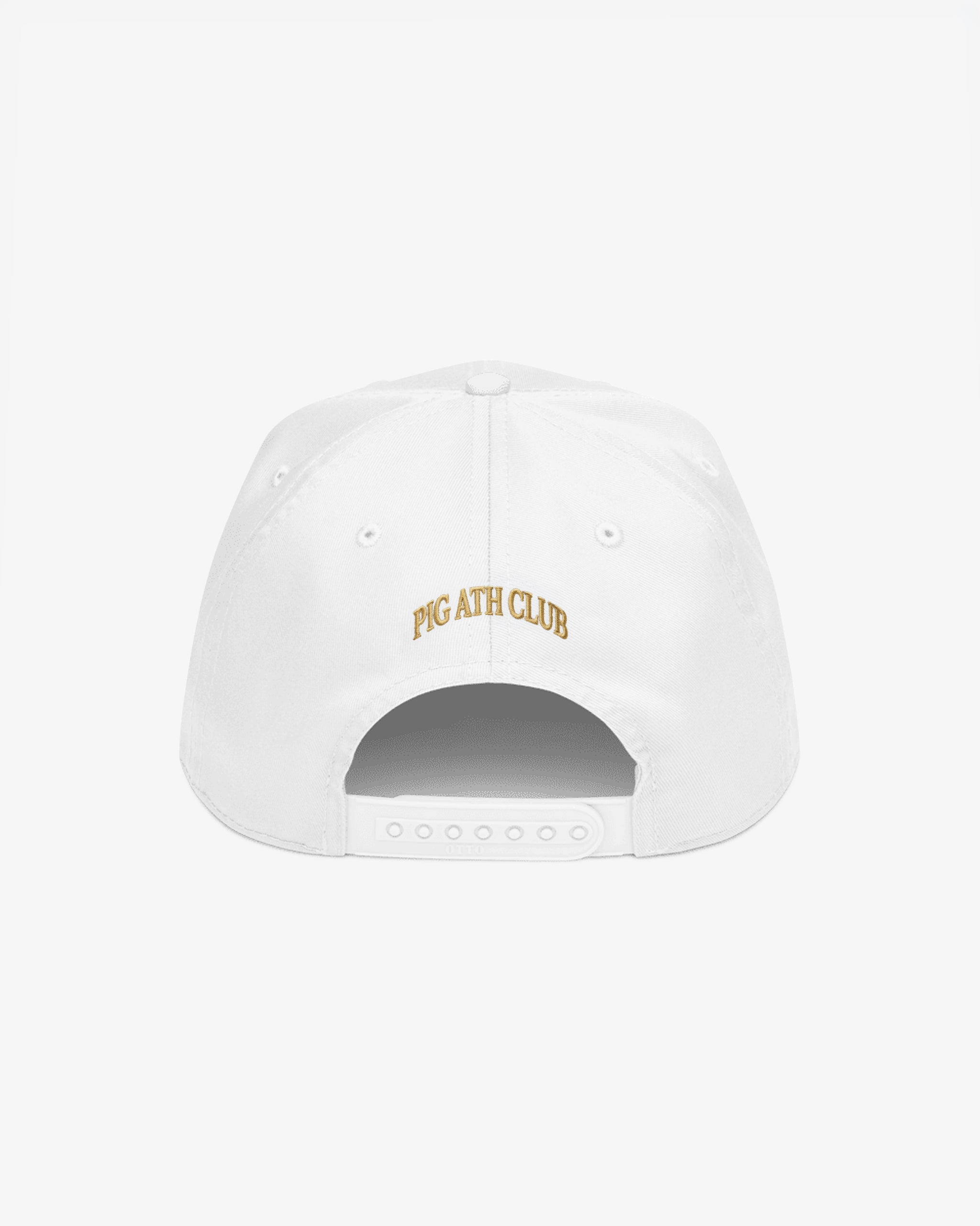 PigAthleticClub™ ACADEMY SNAPBACK - White